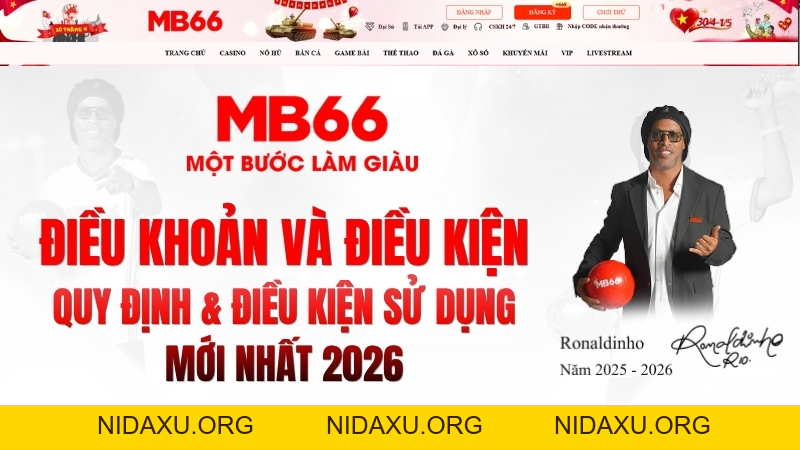 Điều Khoản MB66 – Quy Định & Điều Kiện Sử Dụng Mới Nhất 2026