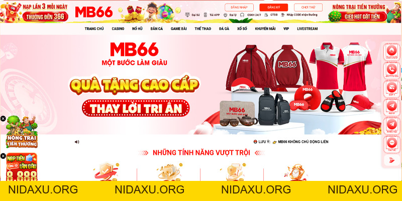 MB66 Slotvip 🎖️ Trang Chủ MB66.COM 2026, Link Chính Thức